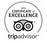 TripAdvisor Certificate of Excellence 2016